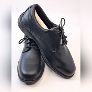 Tredsafe Work Shoes Men's Size 9.5 Enduro Pro Slip Resistant Anti-Fatigue Black